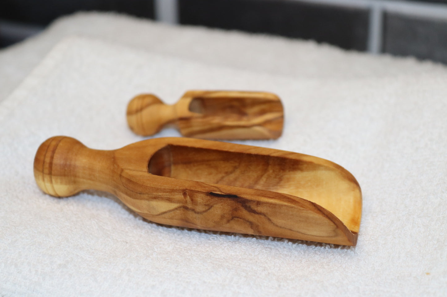 Fine Scoop – Olivenholz Schaufel-Set 2-tlg.